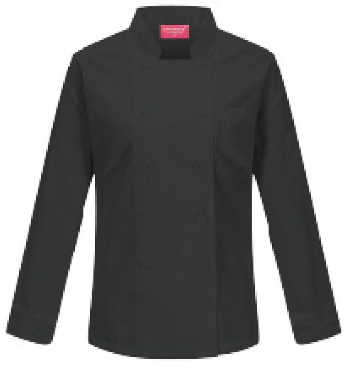 Camisa para chef de dama en color negro