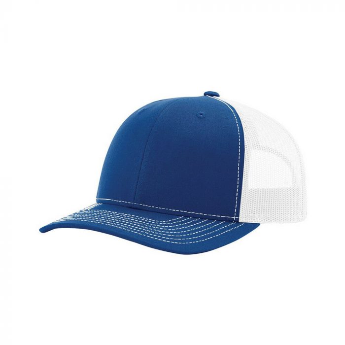 gorra richardson azul con blanco atras 2