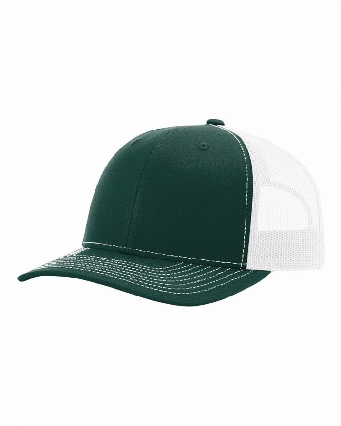 gorra richardson verde olvida con blanco