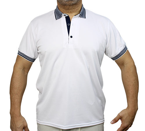 Tshirt Polo Blanco